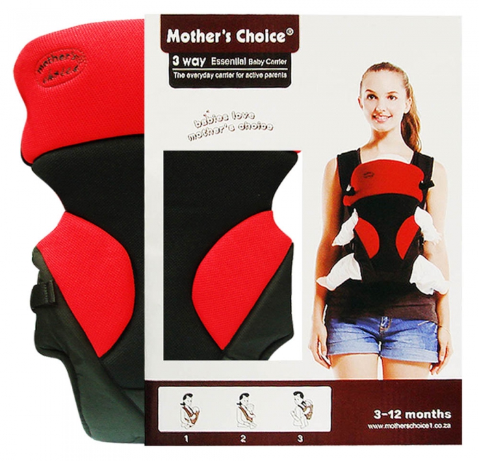 3 WAY BABY CARRIERS RED